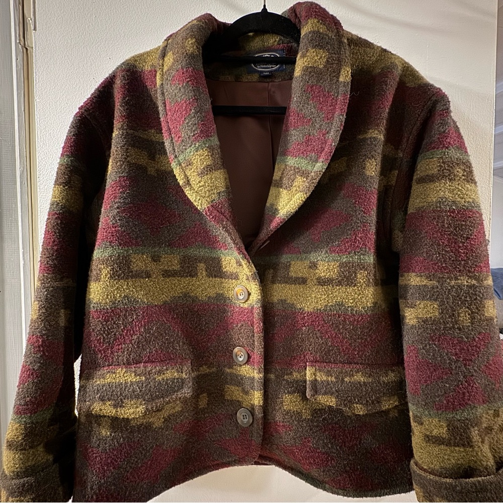 Women’s British Khaki vintage western jacket